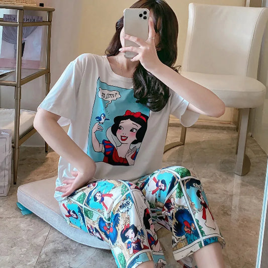 Ensemble de pyjama blanche neige