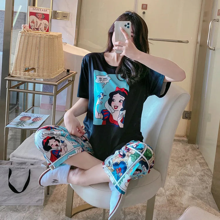 Ensemble de pyjama blanche neige