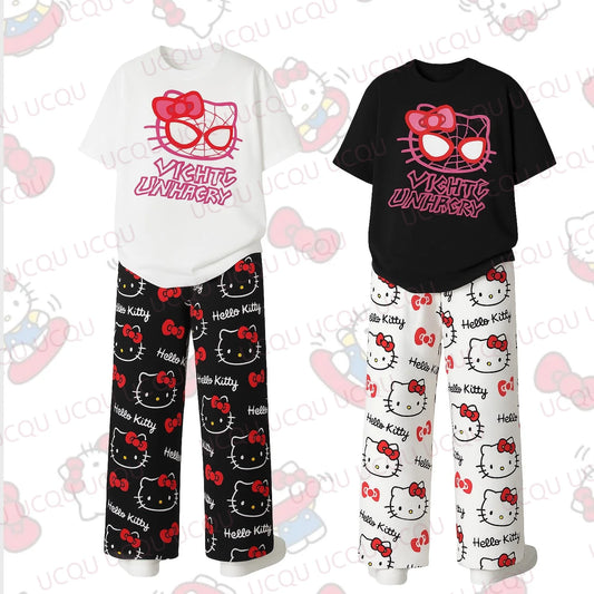 Tee-shirt Hello Kitty&Spiderman