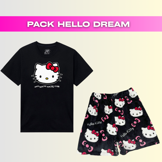 PACK HELLO DREAM - NOIR