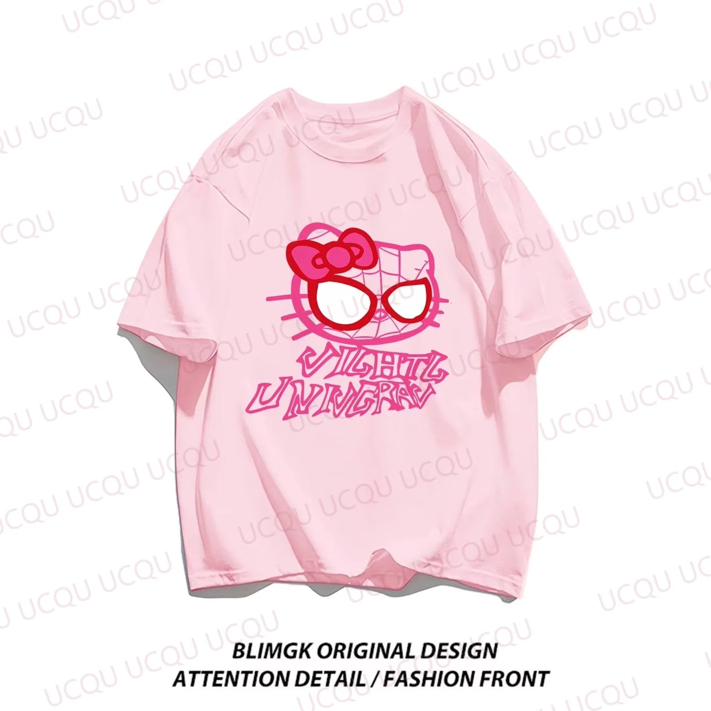 Tee-shirt Hello Kitty&Spiderman