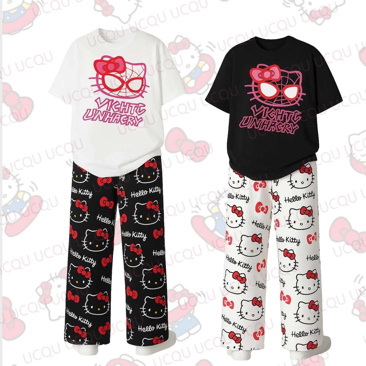 Tee-shirt Hello Kitty&Spiderman